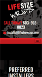 Mobile Screenshot of lifesizewraps.com